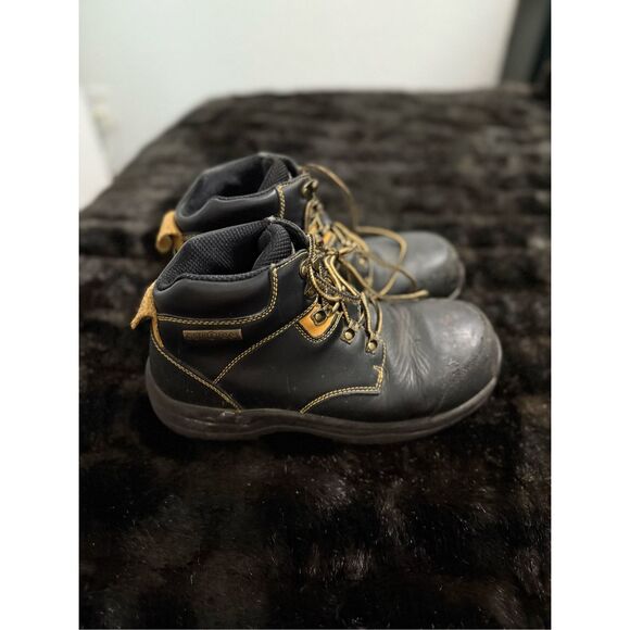 Orthofeet Men\'s Orthopedic Leather Granite Waterproof Work Boots Size 8.5 D main image 5